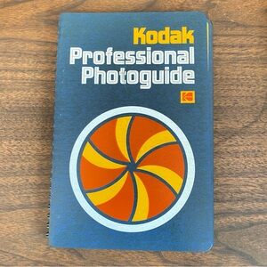 "KODAK Professional Photoguide" 1st Edition First 1975 Printing Vintage Book